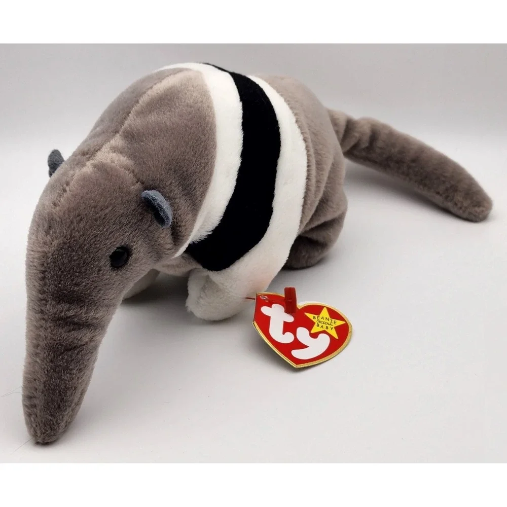 Ty Vintage Teenie Beanie Baby Antsy‎ the Anteater 1993 NWT